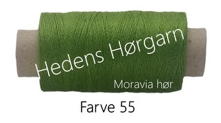 Moravia Hør 50/4 farve 55 Mørk grøn
